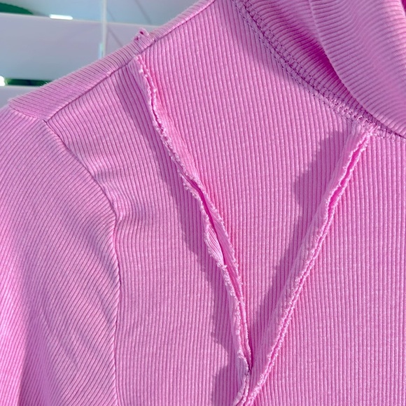 Out From Under soft pink turtleneck bodysuit - Picture 2 of 6